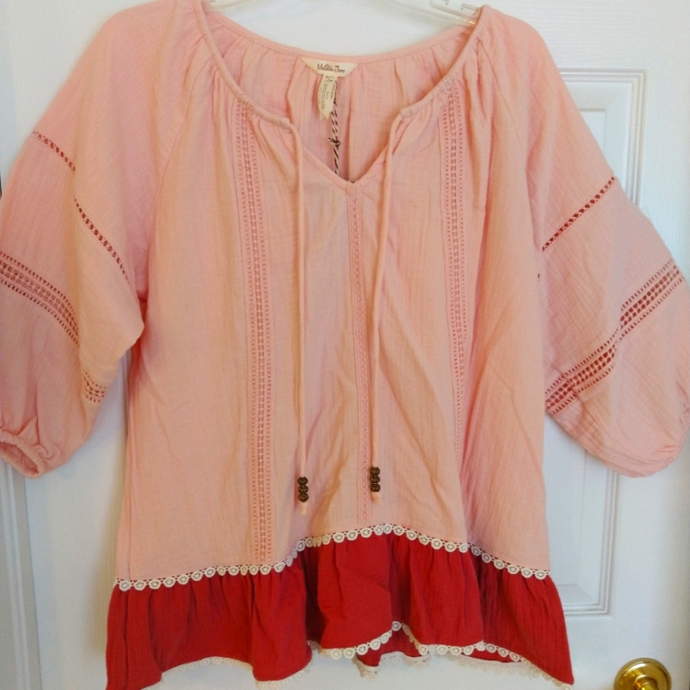 Matilda Jane Pink and Red Women's Top